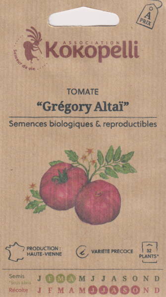 Tomato "Gregory Altai"